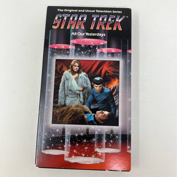 Vintage VHS Star Trek All Our Yesterdays - Picture 1 of 3